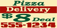 Catering/Food 11 Pizza Delivery Banner Template
